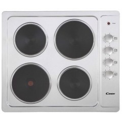 Candy CLE64KX Εμαγιέ Εστία Αυτόνομη Inox 58x50εκ.